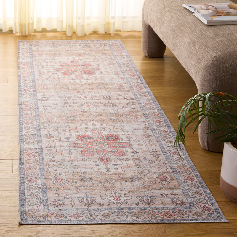 Tapis sud-ouest lavable à la machine Maritess, Tapis de couloir 2 pi 6 po x 8 pi