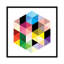 Art sur toile Albree Modern Cuboids II-346602055-275082413-275082412