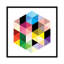Art sur toile Albree Modern Cuboids II-346602171-275082413-275082412