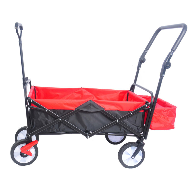 Chariot de jardin, Noir / rouge