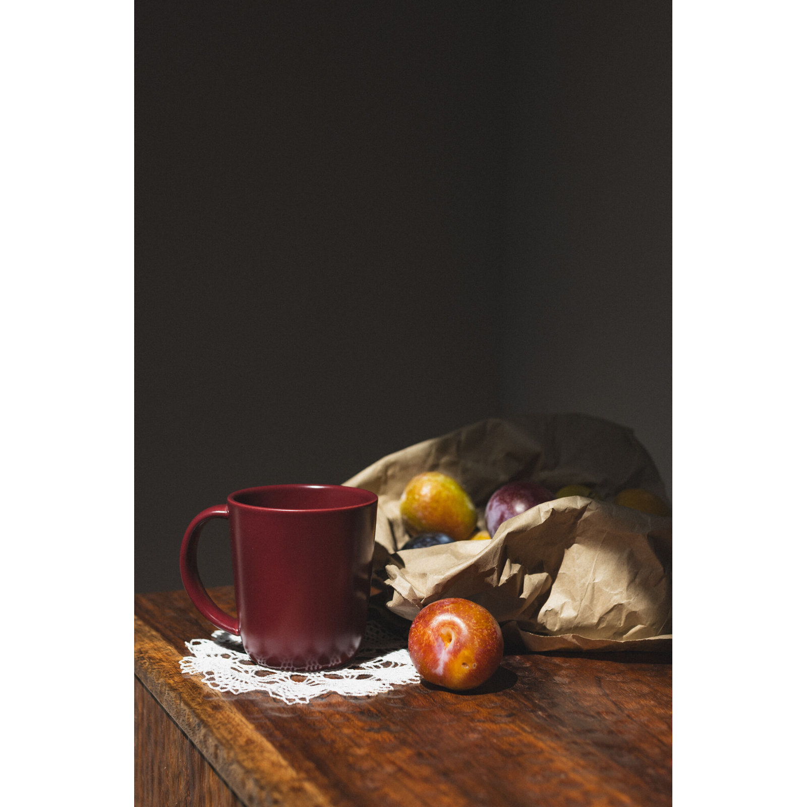 Year & Day Ceramic Mugs, Plum