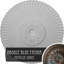 Médaillon de plafond Endurathane Melonie, DE 36 1/4 po x P 1 7/8 po (convient aux auvents jusqu'à 6 1/4 po), finition bronze patiné peint à la main-28585011