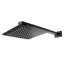 Eleganza Celing Mount Or Wall Mount Squared Rain Shower Head-331975682