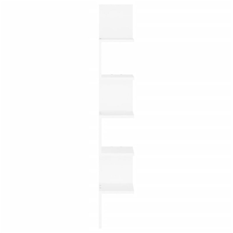 Thaney 5 Piece Corner Shelf, White