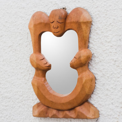 Wood Wall Mirror
