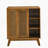 Storage Cabinet with open shelves and sliding doors-571550000