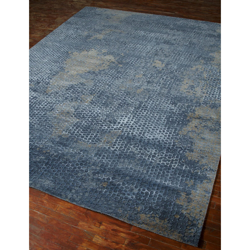Clearance One-of-a-Kind Rectangle 9' X 12'2" Hand Knotted Area Rug