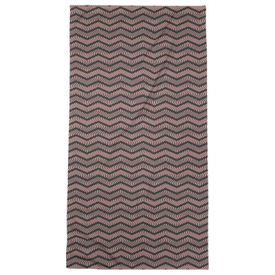 Serviette de bain à chevrons ondulés Stephenie