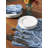 Mizuno Polyester Paisley Rectangle Placemat
