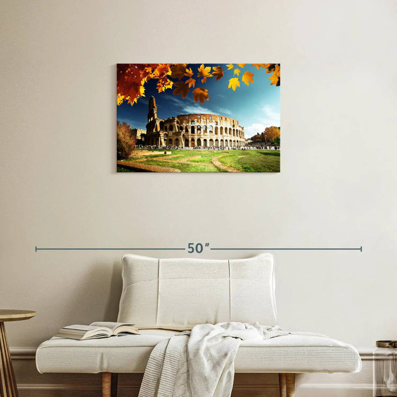 Lilie Colosseum en automne, H 20 po x l 30 po