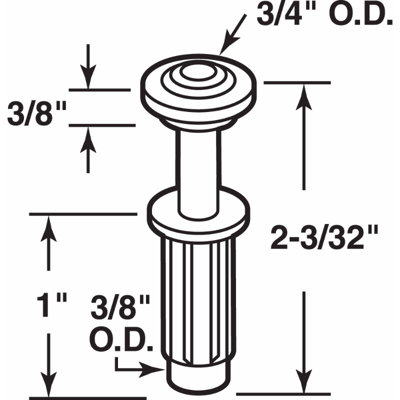Guide de porte pliable Prime-Line
