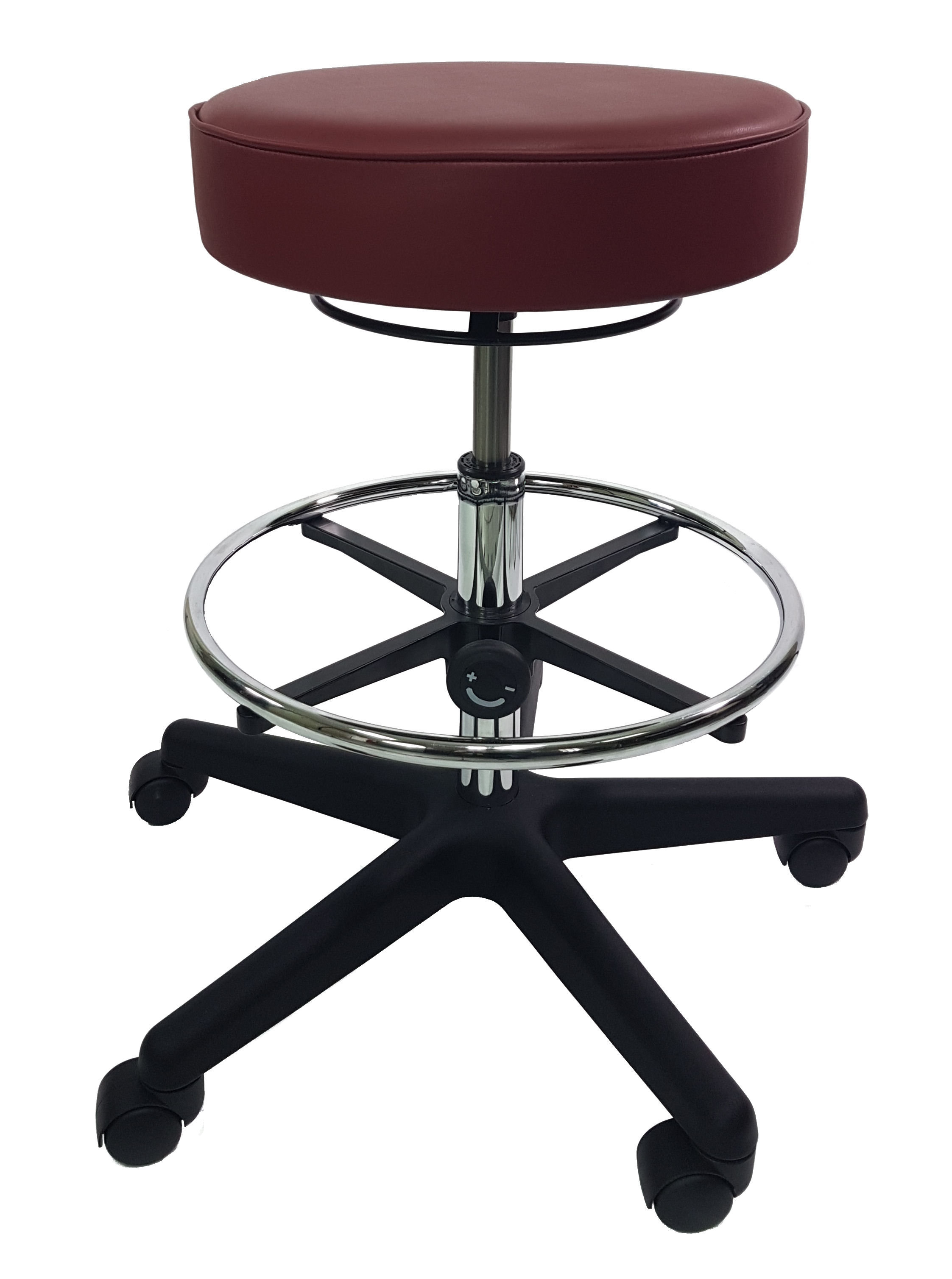 Latitude Run® Pellegrino Vinyl Height Adjustable Lab Stool | Wayfair