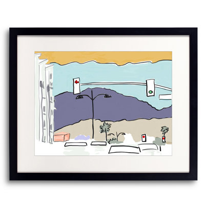 Pass Ave, Burbank Print by Deborah Blum