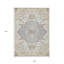 Tapis intérieur lavable beige ivoire 9 'X 12'