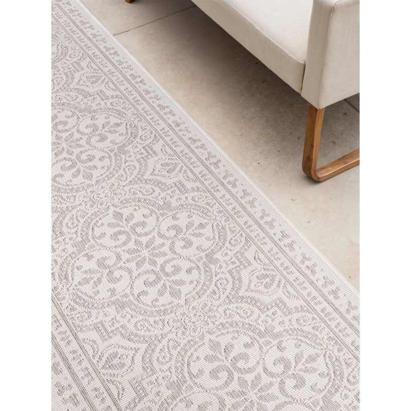 Rosel Indoor and Outdoor Rug by Hanse Home – Reversible Outdoor Rug, Flat Weave Weatherproof for Living Room, Balcony, Garden
