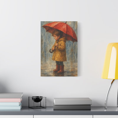 Aaroon Single Picture Frame Print on Canvas