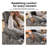 Swivel Rocking Recliner With Adjustable Armrests; Infant Rocking Recliner With Adjustable Headrest And Cup Holder-1349602082