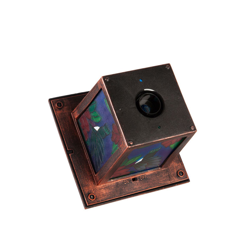 5.7 " Solar Powered Integrated LED Square / Rectangular Lantern