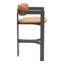 Tabouret de bar Shaili - brun
