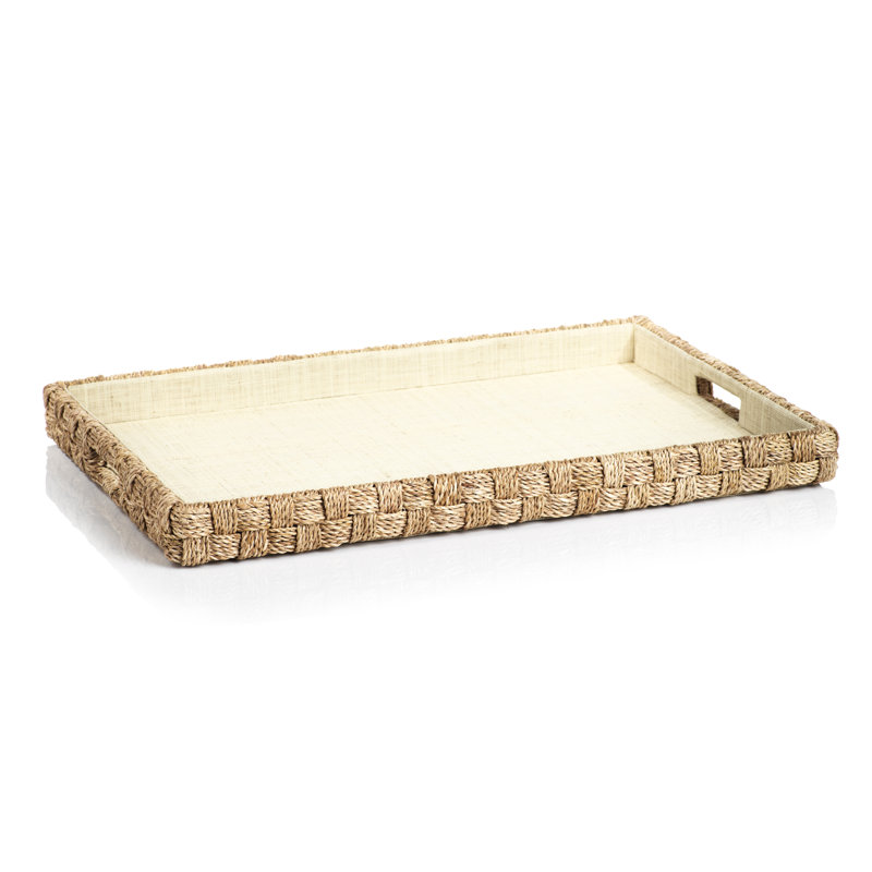 Hamburg Wood Tray, 1.75" H x 24" W x 16" D