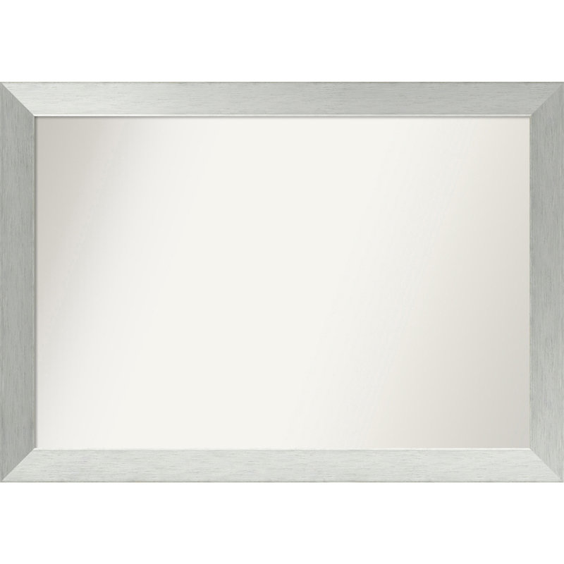 Twanya Solid Wood Wall Mirror, Rectangle, 27" x 38"