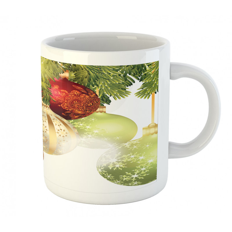 Grande tasse à café baubles