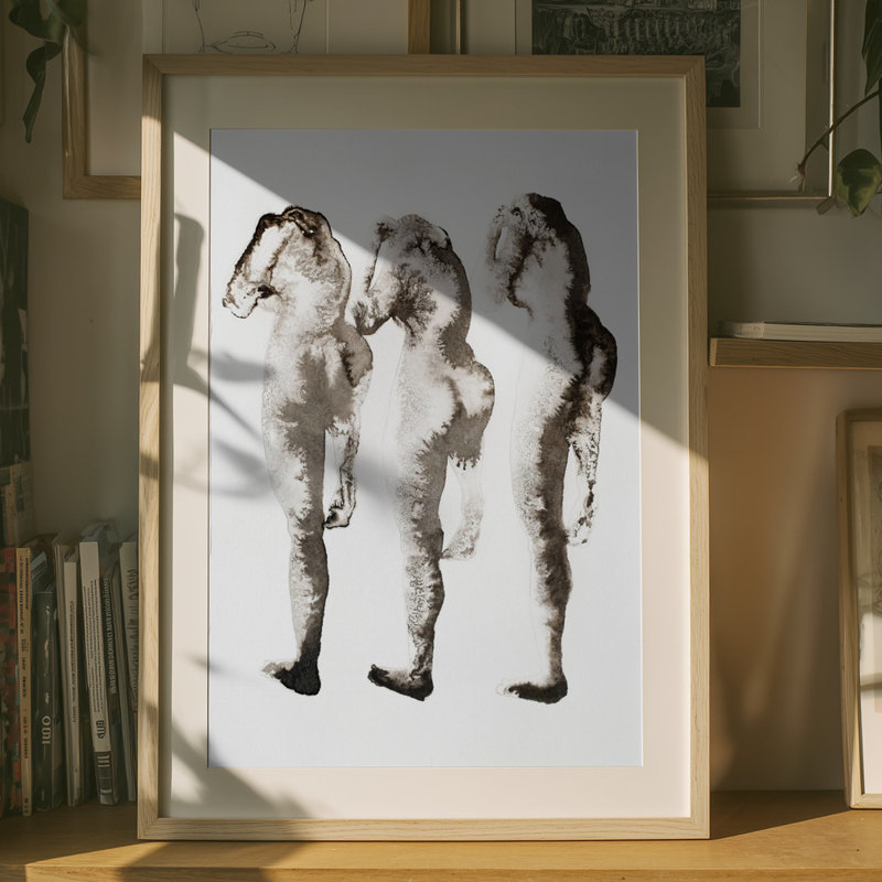 1 Piece Wrapped Canvas Wall Art