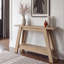 Console de 105 cm (41,3 po) pour entrée, table basse en bois de style campagnard-2020983540