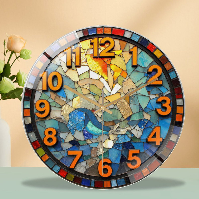 Horloge murale 12 po