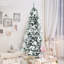 Arbre de Noël blanc effilé-759995468
