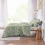 Ensemble de housse de couette en velours 4 pièces avec coussin décoratif