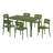 6-Person Outdoor Rectangular Dining Set-1699589463