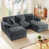 DarkGray Polyester Blend sélectionné