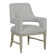 Chaise avec accoudoirs Josie Grande