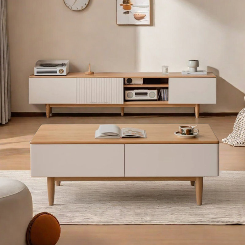 Combinaison meuble télé et table basse