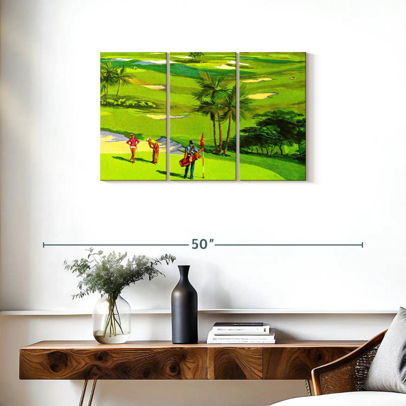 Senne Golf Course, 20" H x 33" W