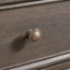 Grande armoire de rangement moderne avec portes et tablettes en verre - Buffet autoportant polyvalent avec tiroir pour le salon, la cuisine, la salle à manger et le bureau - Finition brune-569285897
