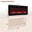 Hwang Wall Mounted/Recessed-in Ultra-Thin Electric Fireplace-1916877710