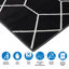 Tapis tissé à motif géométrique Trellis