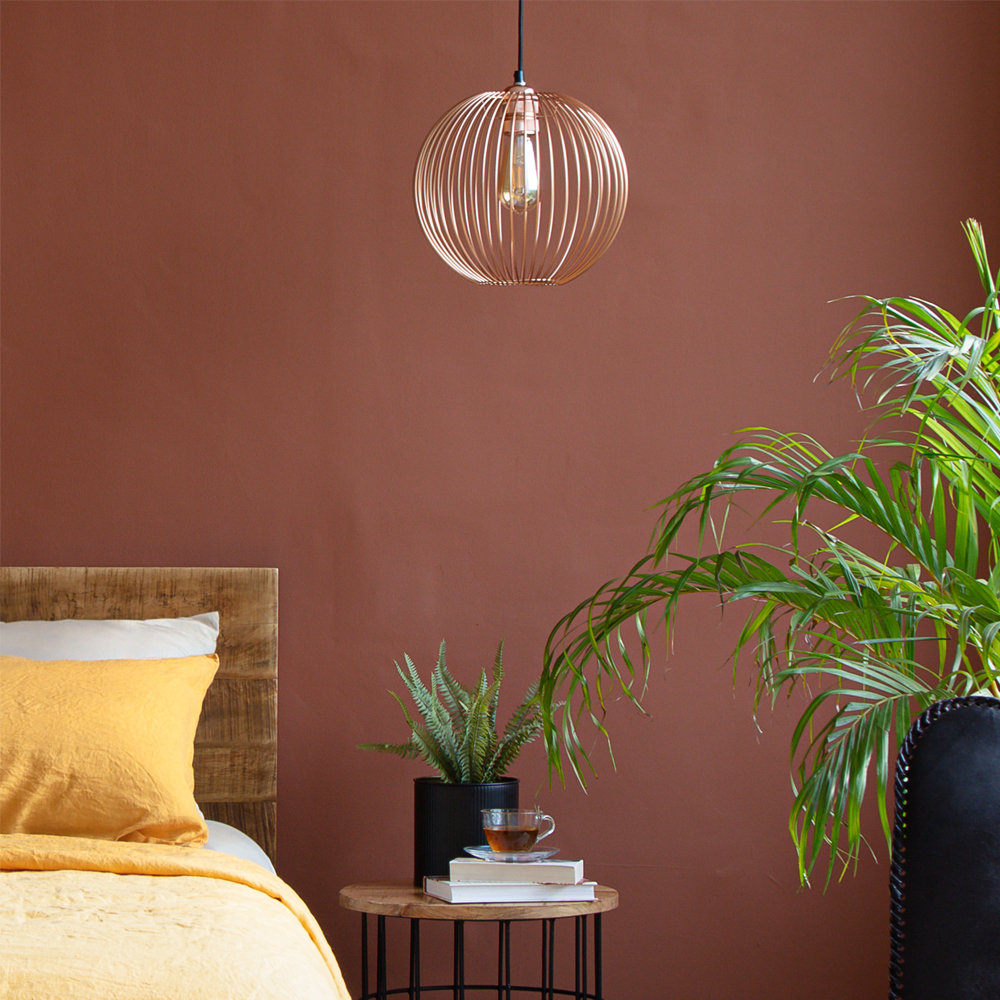 Ireland 27cm H Metal Round Pendant Shade ( Screw On )
