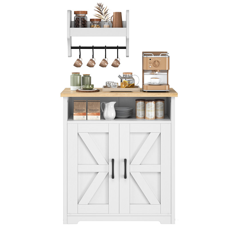 Îlot de cuisine avec rangement Coffee Bar