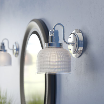 Éclairage pour salle de bain à intensité variable 1 lumière Wortman