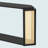 Console Table With Bottom Shelf And Rattan Side-2123520951