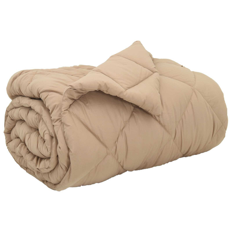  Winter Duvet Taupe   Microfiber, 140 x 200 cm