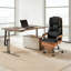 Fauteuil de direction double rembourré avec repose-pieds-1888495438