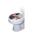 Adhésif décoratif de siège de toilette phare - couvercles de toilette en PVC-4321157