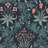  Celandine Midnight Wallpaper