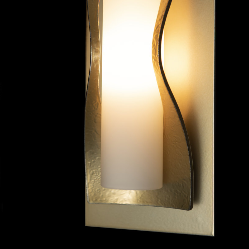 Dune Flush Mounted Sconce, Modern Brass, 4