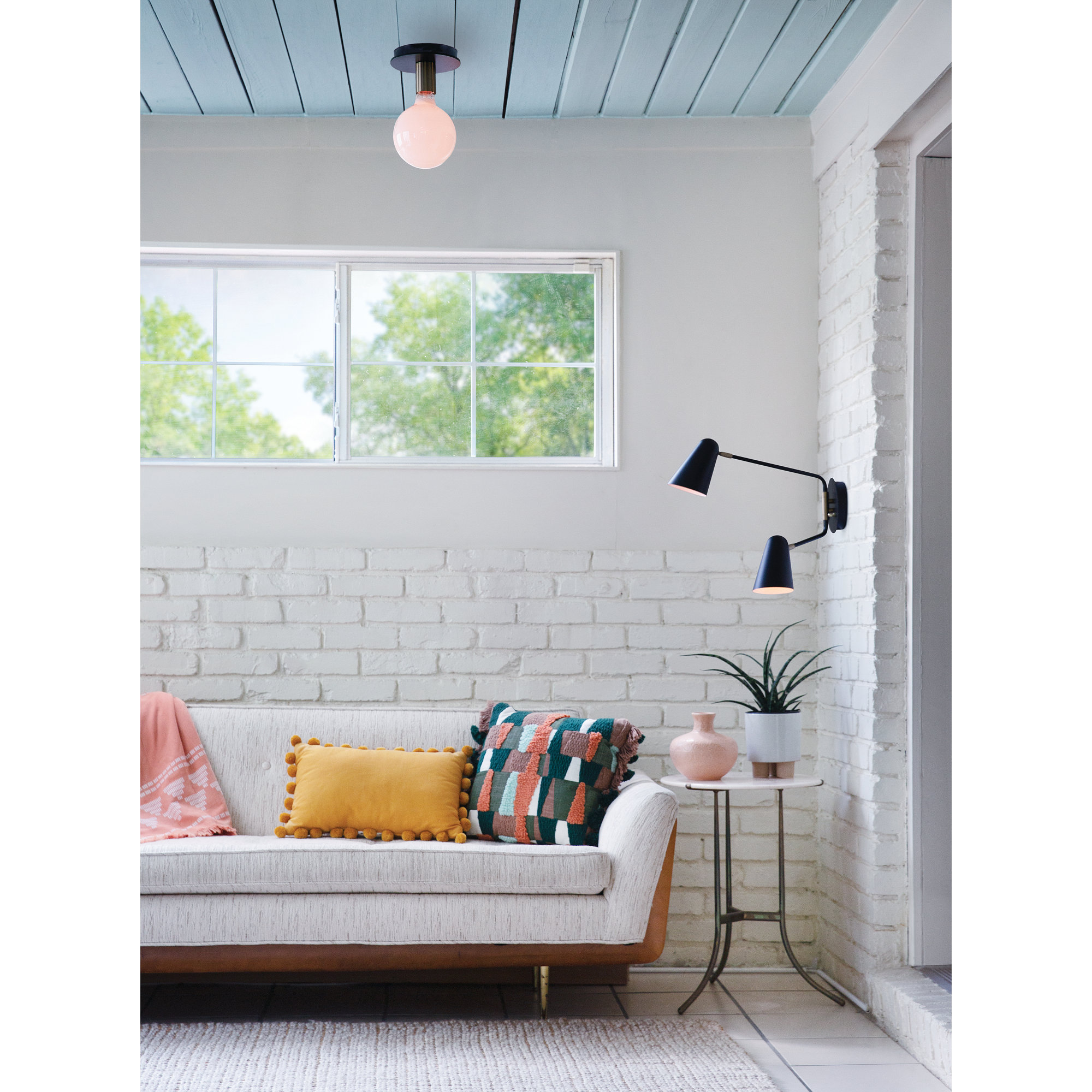 Josette Single Light Flush Mount