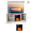 Alazik Unfinished with Fireplace Included-1792329365